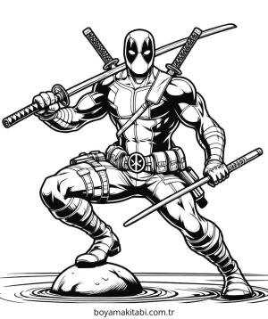 Deadpool Boyama
