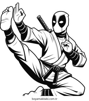 Deadpool Boyama