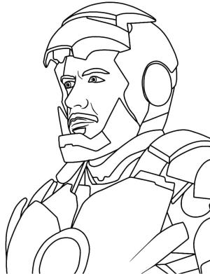 Demir Adam boyama sayfası,  coloring page, Filmden Demir Adam, 