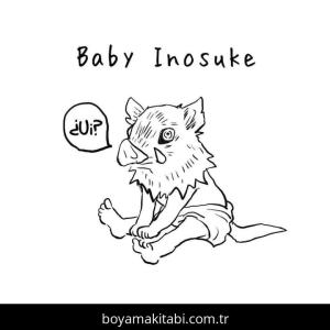 Demon Slayer boyama sayfası – el becerilerini geliştirir, boyama çalışması