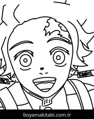 Demon Slayer Boyama