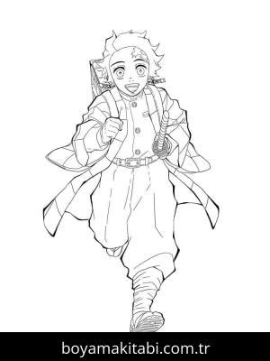 Demon Slayer Boyama