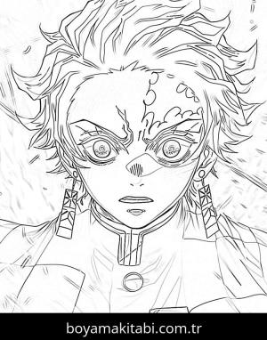 Demon Slayer Boyama
