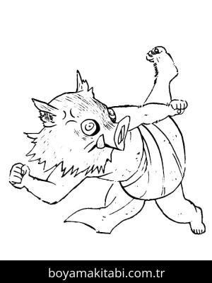 Demon Slayer boyama sayfası – yaratıcılığı geliştirir, keyifli zaman