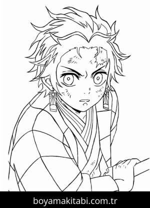 Demon Slayer Boyama