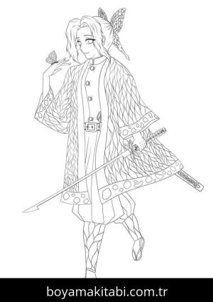Demon Slayer Boyama