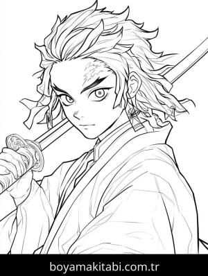Demon Slayer Boyama