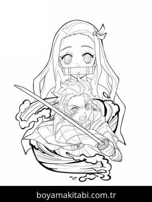 Demon Slayer Boyama