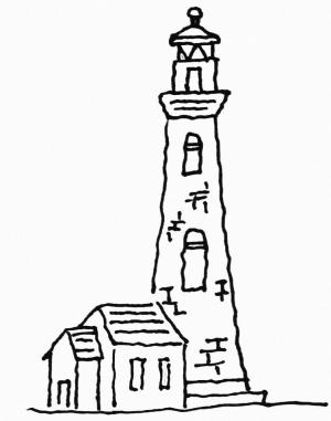 Deniz Feneri boyama sayfası,  coloring page, Ücretsiz yazdırılabilir Deniz Feneri, 