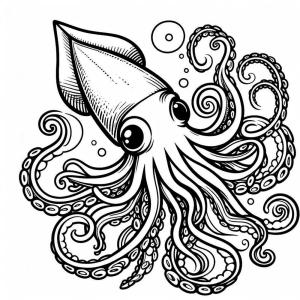 Deniz Hayvanları boyama sayfası,  coloring page, , 