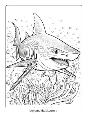 Deniz Hayvanları Boyama