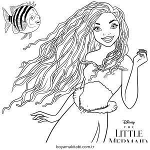 Deniz Kızı Boyama