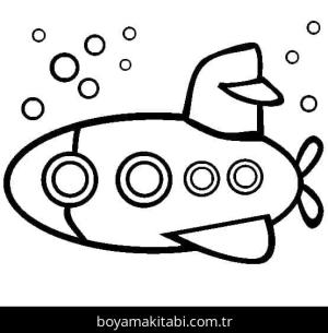 Denizaltı boyama sayfası – keyifli zaman, renkli çizimler