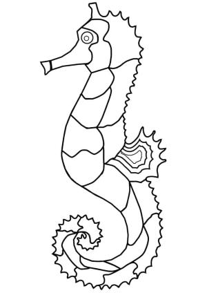 Denizatı boyama sayfası,  coloring page, Denizatı çocuklara ücretsiz, 