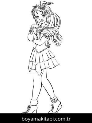 Descendants boyama sayfası – ücretsiz yazdır, boyama etkinliği