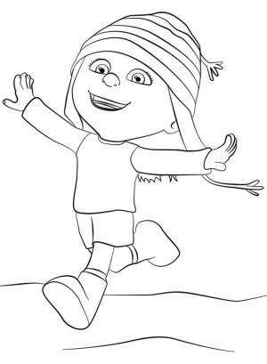 Despicable Me boyama sayfası,  coloring page, Çılgın Ben Edith, 