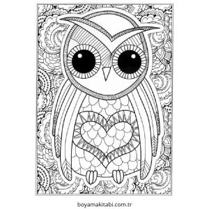 Detaylı boyama sayfası – yaratıcılık, eğlenceli etkinlik