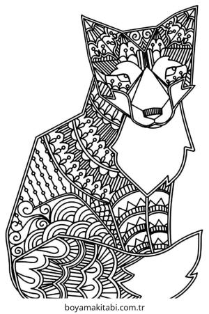 Detaylı boyama sayfası – boyama çalışması, yaratıcılığı geliştirir