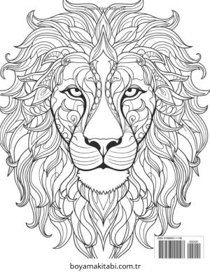 Detaylı boyama sayfası – el becerilerini geliştirir, boyama çalışması