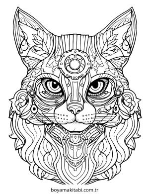 Detaylı boyama sayfası – boyama çalışması, yaratıcılığı geliştirir