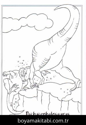 Dinazor boyama sayfası – ücretsiz yazdır, boyama etkinliği