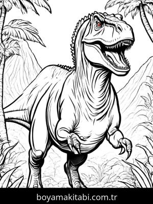 Dinazor boyama sayfası, Dinosaurs coloring page, , 17)