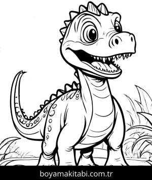 Dinazor boyama sayfası, Dinosaurs coloring page, , 15)