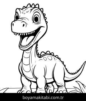 Dinazor boyama sayfası, Dinosaurs coloring page, , 11)