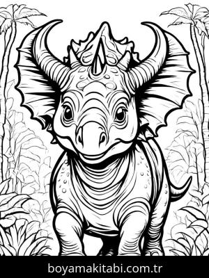 Dinazor boyama sayfası, Dinosaurs coloring page, , 44)