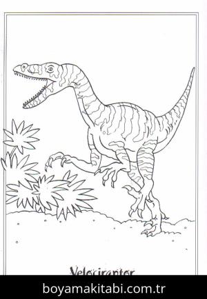 Dinazor boyama sayfası – keyifli zaman, renkli çizimler