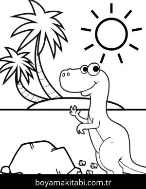 Dinazor boyama sayfası 51812, Dinosaurs coloring page, 