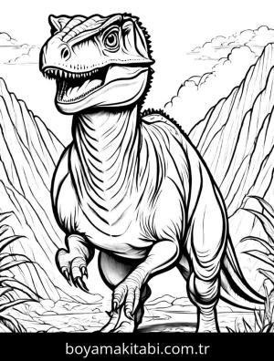Dinazor boyama sayfası, Dinosaurs coloring page, , 28)