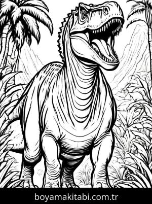 Dinazor boyama sayfası, Dinosaurs coloring page, , 30)