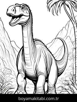 Dinazor boyama sayfası, Dinosaurs coloring page, , 34)
