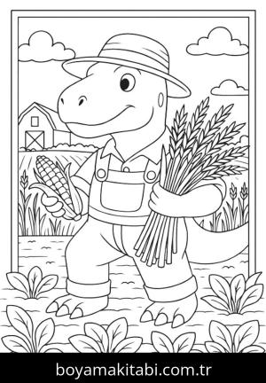 Dinazor boyama sayfası, Dinosaurs coloring page, , 29)