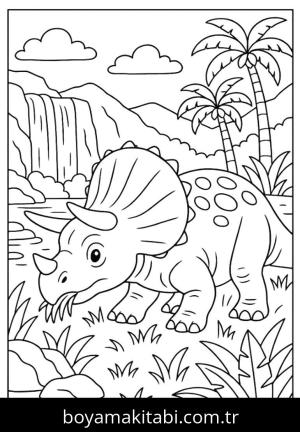 Dinazor boyama sayfası, Dinosaurs coloring page, , 24)