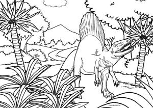 Dinazor boyama sayfası, coloring page, Muhteşem Dinozor,