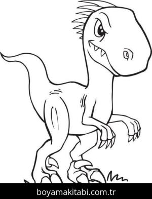 Dinazor boyama sayfası – evde etkinlik, ücretsiz yazdır