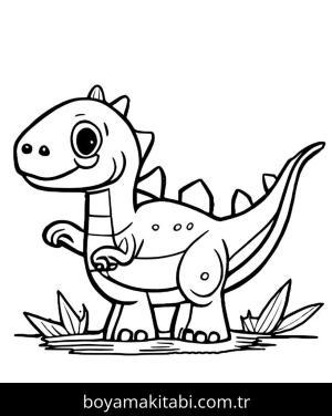 Dinazor boyama sayfası, Dinosaurs coloring page, , 4)