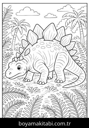 Dinazor boyama sayfası, Dinosaurs coloring page, , 21)