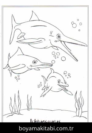 Dinazor boyama sayfası – yaratıcılığı geliştirir, keyifli zaman