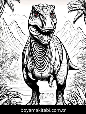 Dinazor boyama sayfası, Dinosaurs coloring page, , 12)