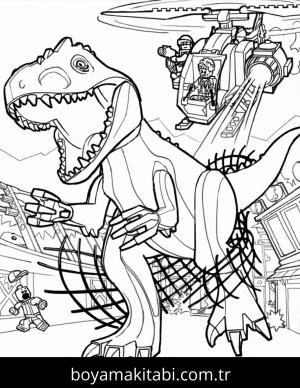 Dinazor boyama sayfası – evde etkinlik, ücretsiz yazdır