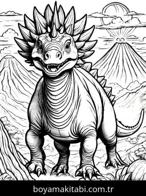 Dinazor boyama sayfası, Dinosaurs coloring page, , 6)