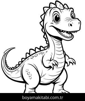 Dinazor boyama sayfası, Dinosaurs coloring page, , 14)