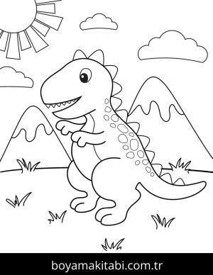 Dinazor boyama sayfası 51828, Dinosaurs coloring page, 