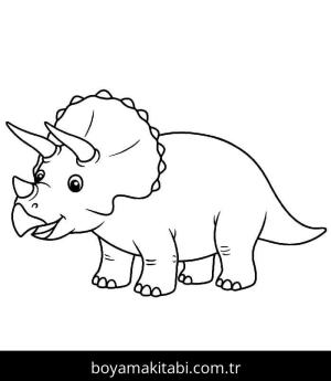 Dinazor boyama sayfası – yaratıcılık, eğlenceli etkinlik
