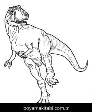 Dinazor boyama sayfası – çocuklar için, çizgi film temalı