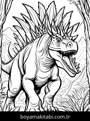 Dinazor boyama sayfası, Dinosaurs coloring page, , 38)