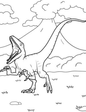 Dinozor boyama sayfası,  coloring page, , 